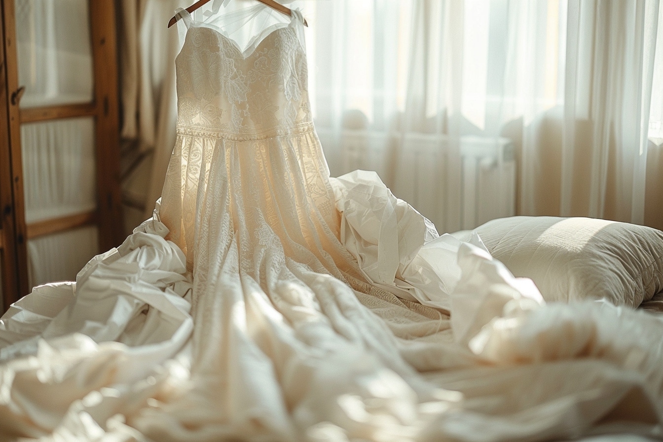 Comment protéger une robe de mariée lors de son transport ?