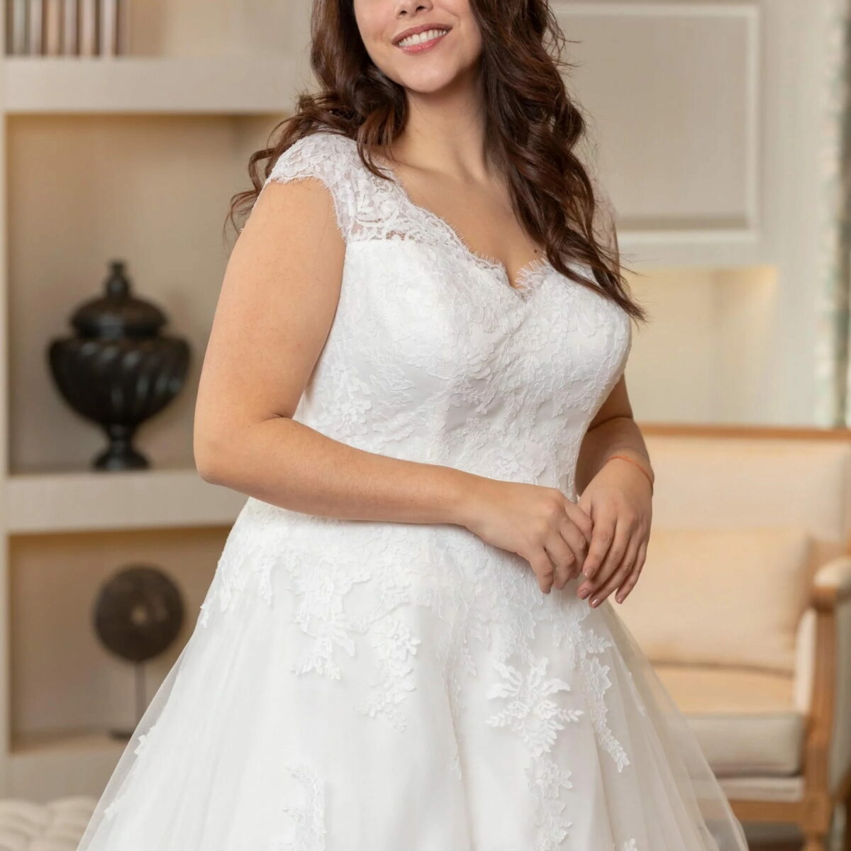 Robes de mariée Curvy 23805