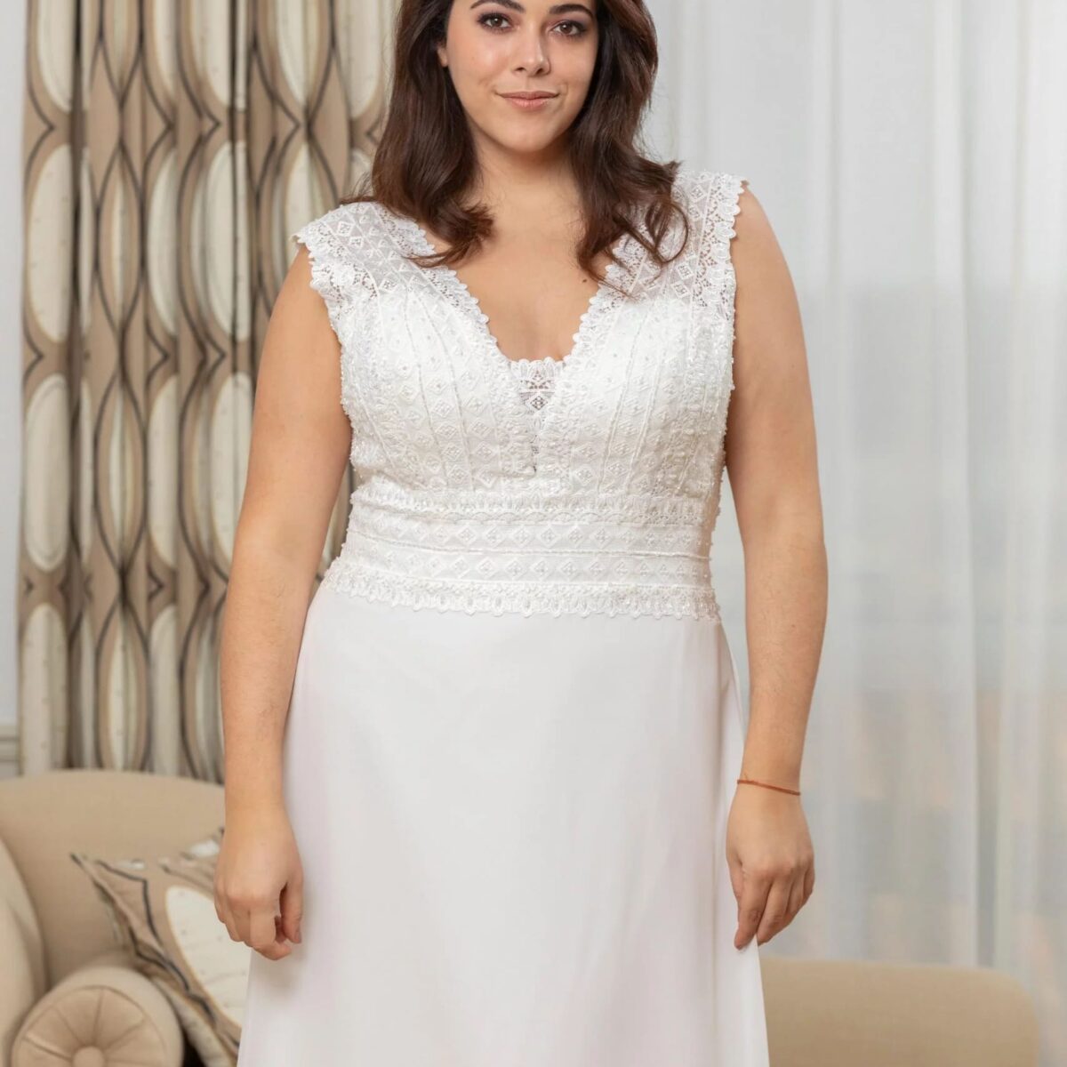 Robes de mariée Curvy 23809