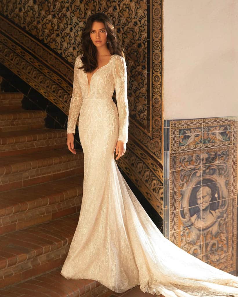 Robes de mariée Noam Cherk S10106