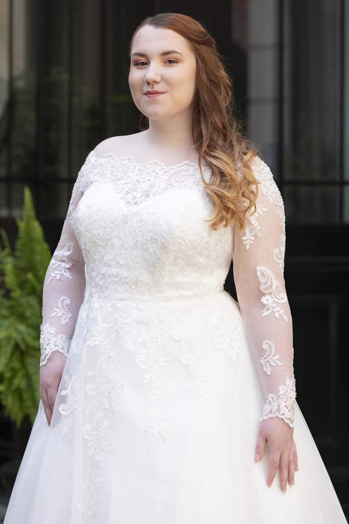 Robes de mariée Curvy 22816